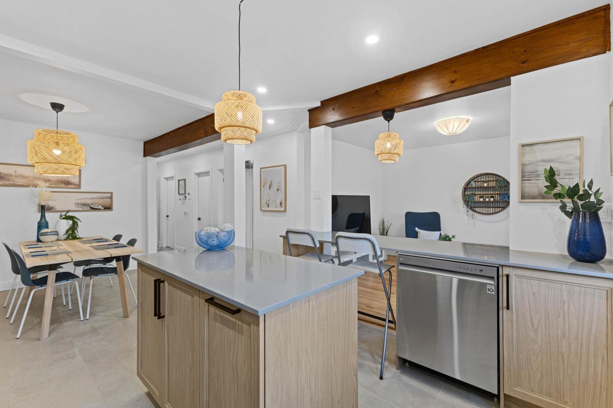 Large Beautiful 2Br Apartment Fully Equipped 蒙特利尔 外观 照片