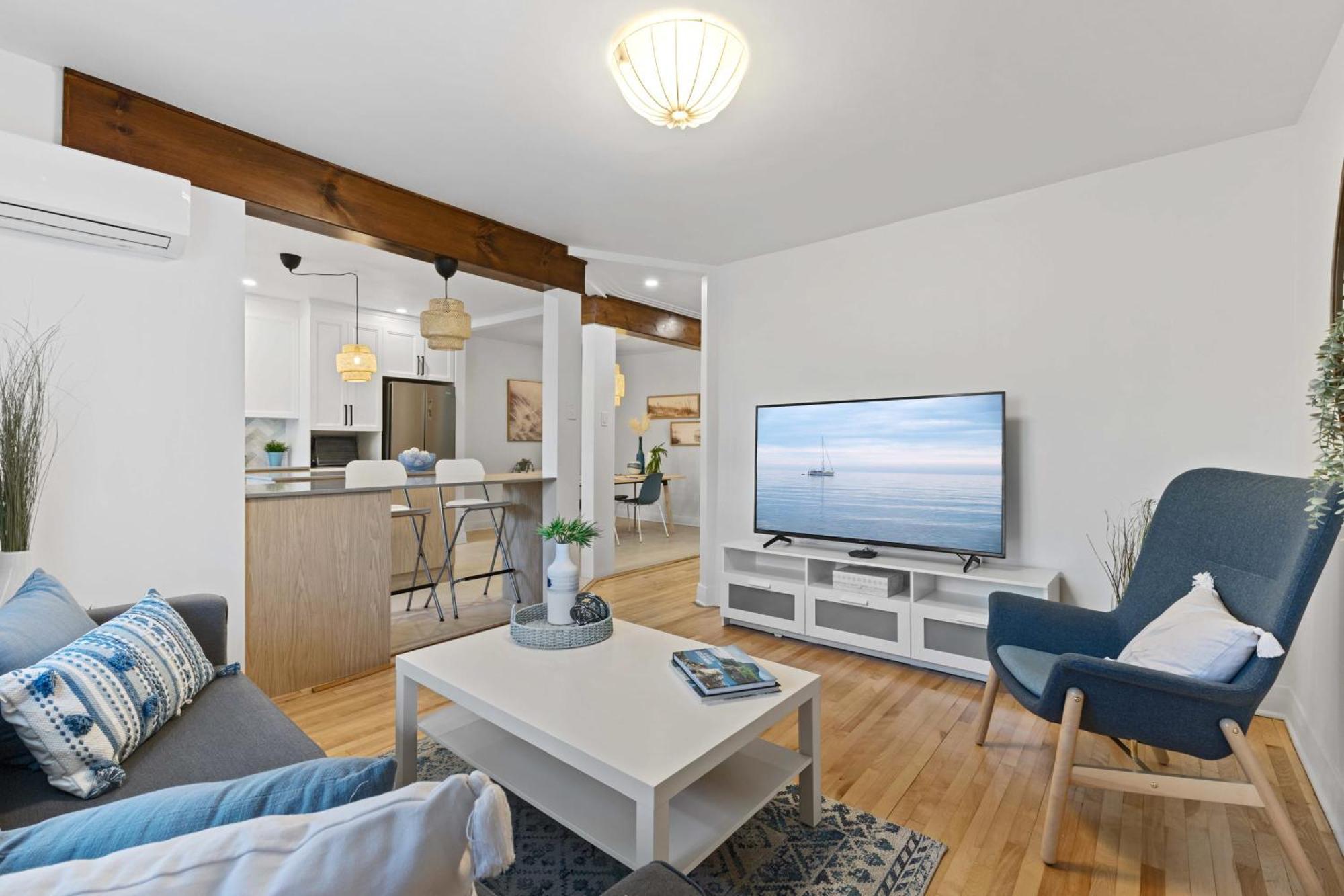 Large Beautiful 2Br Apartment Fully Equipped 蒙特利尔 外观 照片